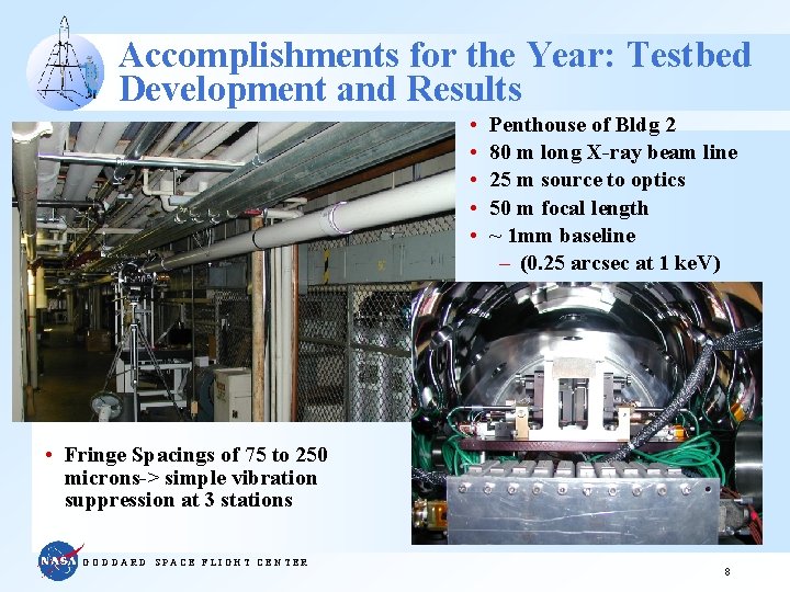 Accomplishments for the Year: Testbed Development and Results • • • Penthouse of Bldg