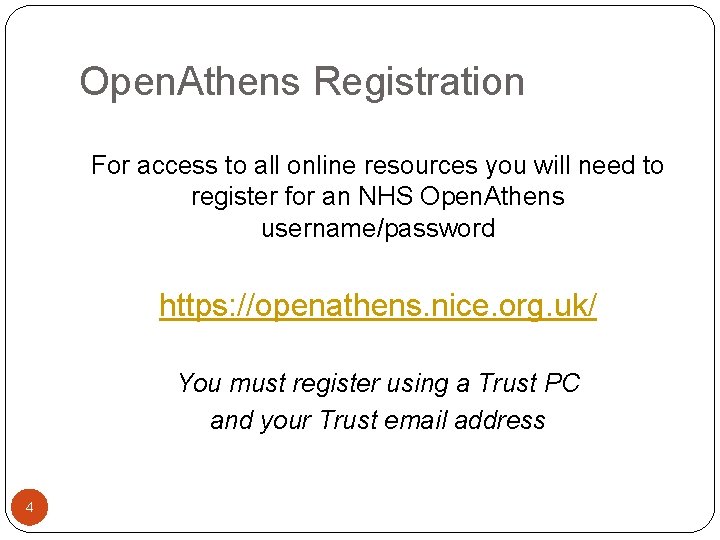 Open. Athens Registration For access to all online resources you will need to register Open. Athens Registration For access to all online resources you will need to register
