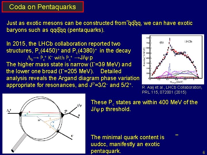Coda on Pentaquarks _ _ Just as exotic mesons _ can be constructed from