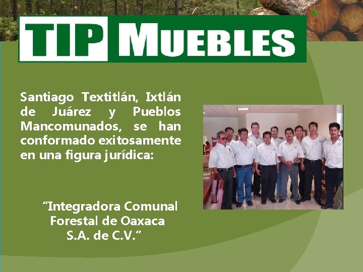 ® Santiago Textitlán, Ixtlán de Juárez y Pueblos Mancomunados, se han conformado exitosamente en