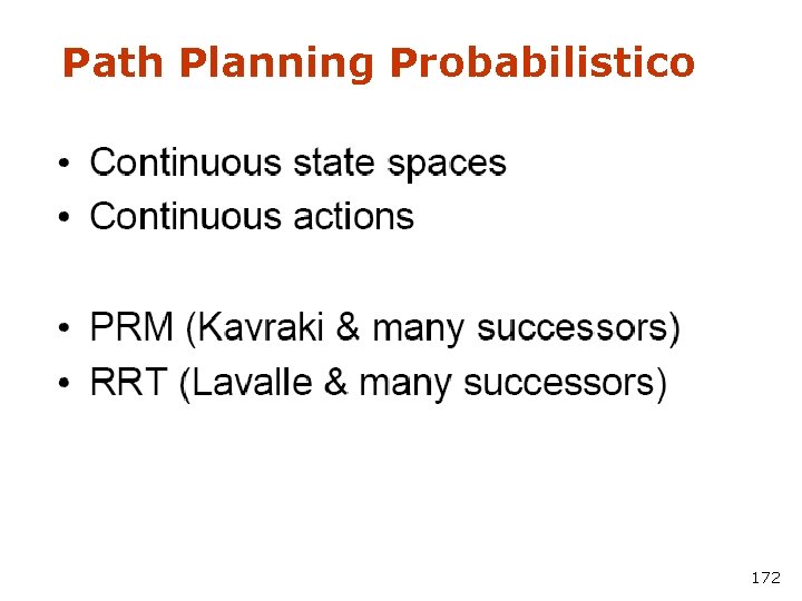 Path Planning Probabilistico 172 