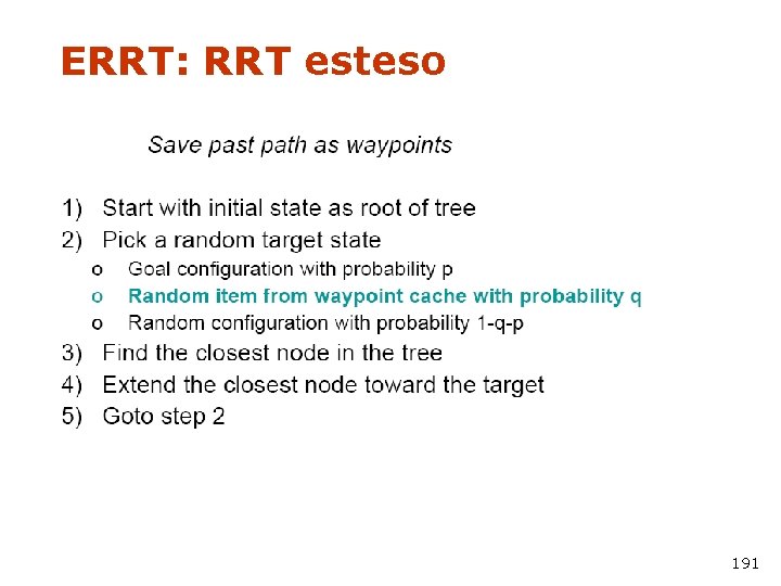 ERRT: RRT esteso 191 