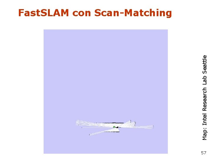 Map: Intel Research Lab Seattle Fast. SLAM con Scan-Matching 57 