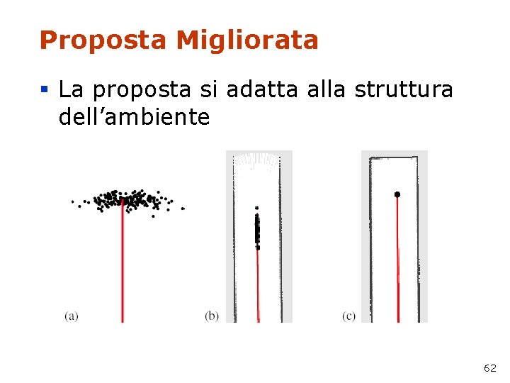 Proposta Migliorata § La proposta si adatta alla struttura dell’ambiente 62 