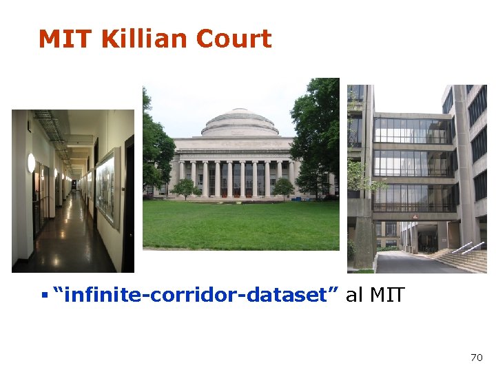MIT Killian Court § “infinite-corridor-dataset” al MIT 70 