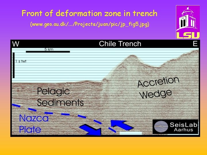 Front of deformation zone in trench (www. geo. au. dk/. . . /Projects/juan/pic/jp_fig 5.