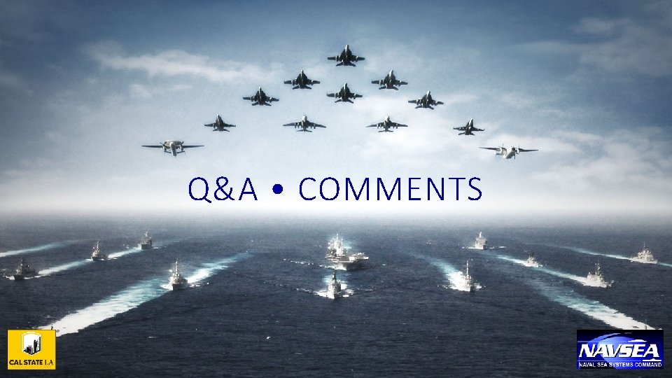 Q&A • COMMENTS 