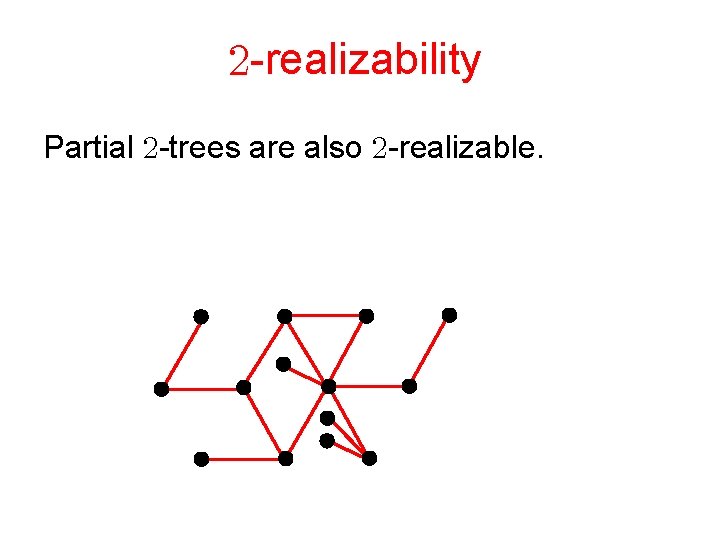  -realizability Partial -trees are also -realizable. 