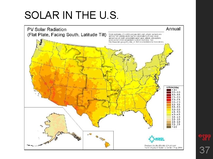 SOLAR IN THE U. S. 37 