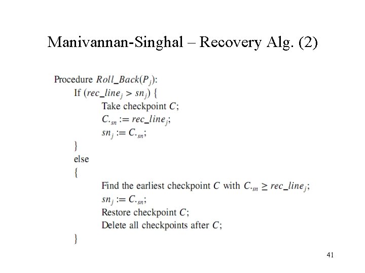 Manivannan-Singhal – Recovery Alg. (2) 41 