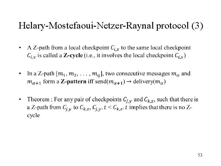 Helary-Mostefaoui-Netzer-Raynal protocol (3) • 53 