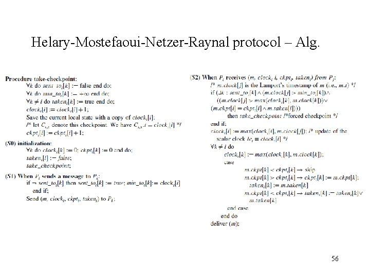 Helary-Mostefaoui-Netzer-Raynal protocol – Alg. 56 