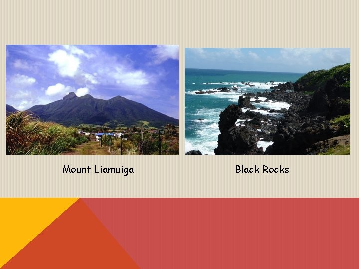 Mount Liamuiga Black Rocks 