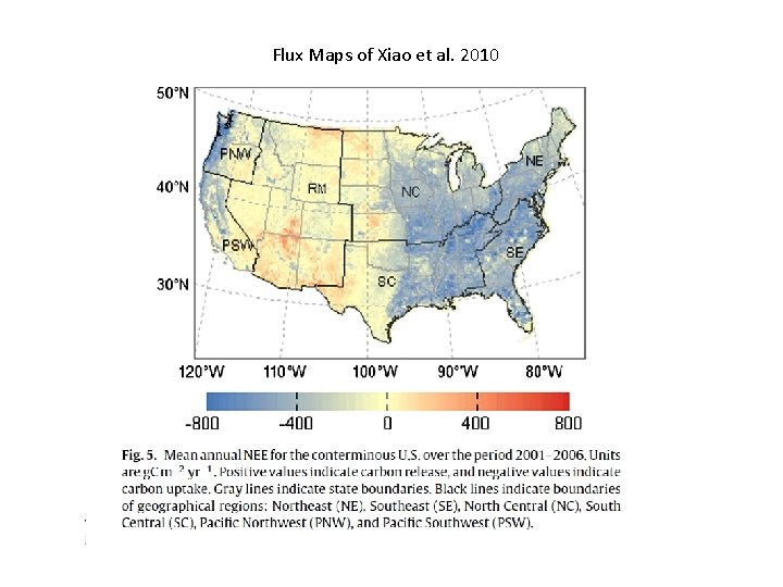 Flux Maps of Xiao et al. 2010 