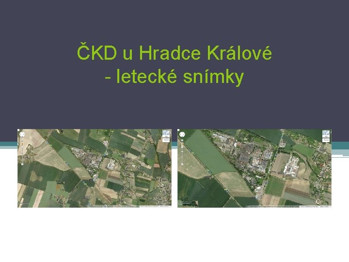 ČKD u Hradce Králové - letecké snímky 