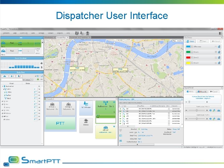 Dispatcher User Interface 