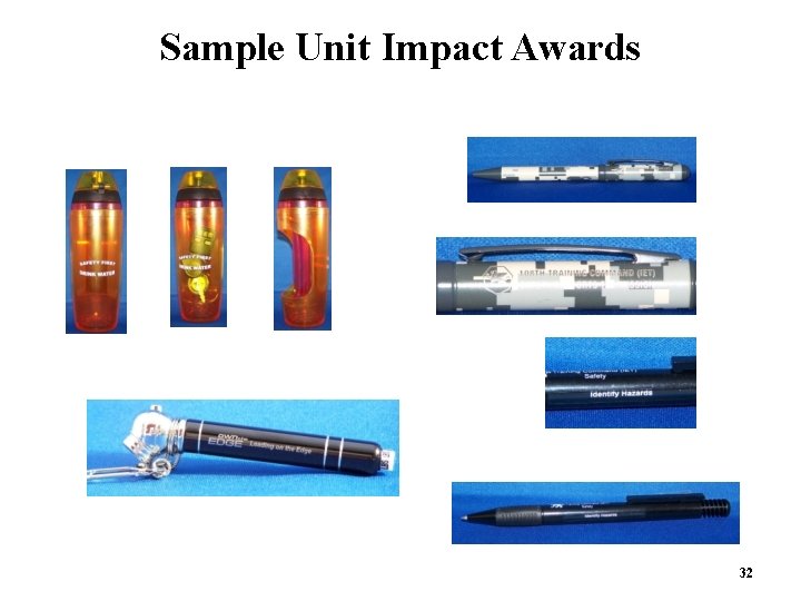 Sample Unit Impact Awards 32  Sample Unit Impact Awards 32