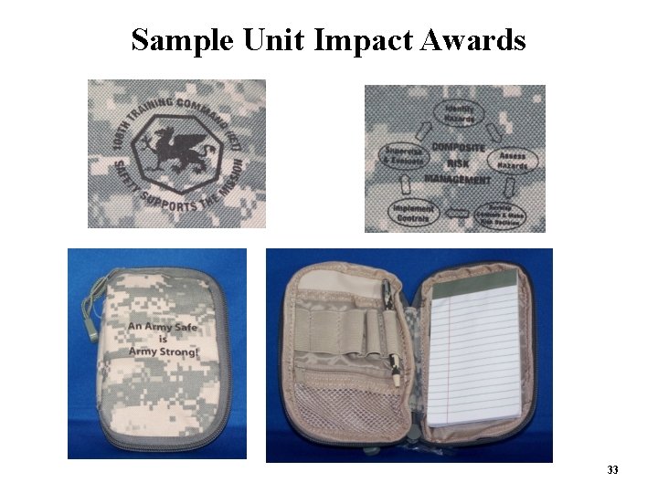 Sample Unit Impact Awards 33  Sample Unit Impact Awards 33