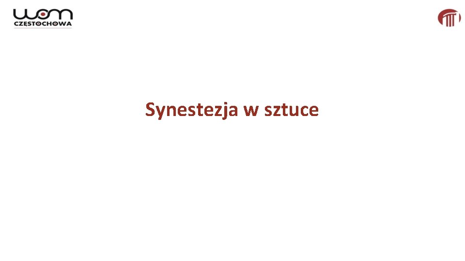 Synestezja w sztuce 