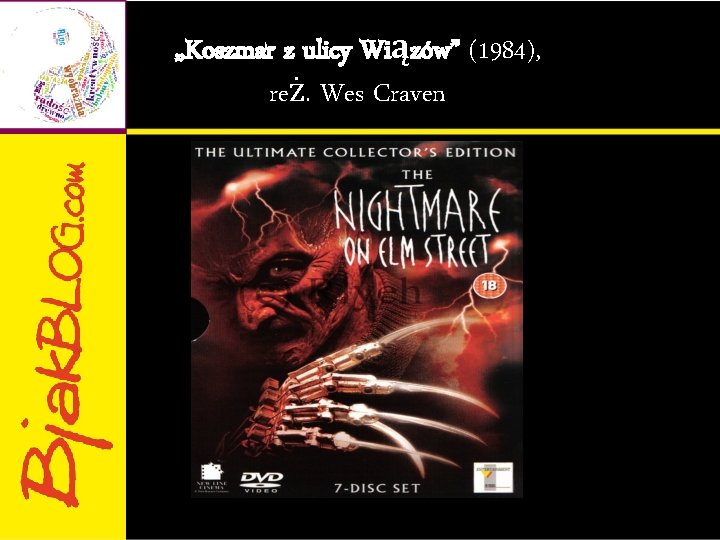 „Koszmar z ulicy Wiązów” (1984), reż. Wes Craven 