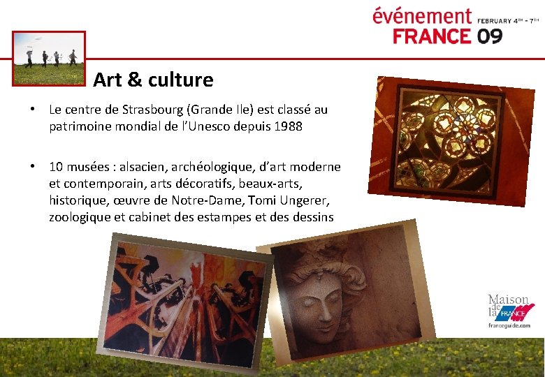 Art & culture • Le centre de Strasbourg (Grande Ile) est classé au patrimoine