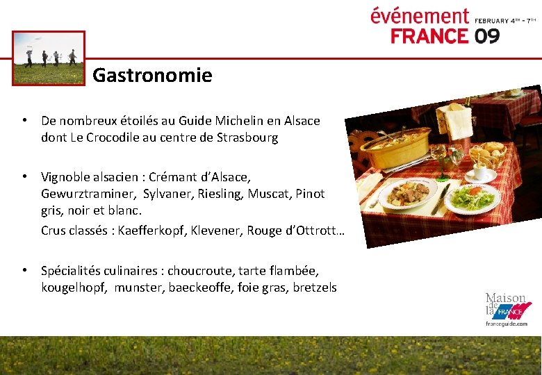 Gastronomie • De nombreux étoilés au Guide Michelin en Alsace dont Le Crocodile au