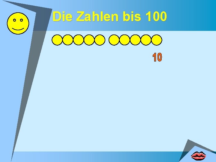 Die Zahlen bis 100 