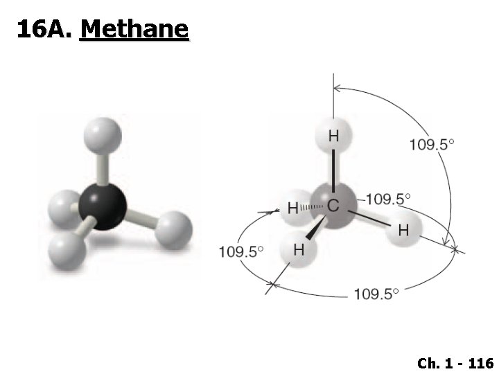 16 A. Methane Ch. 1 - 116 