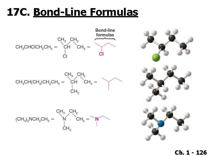 17 C. Bond-Line Formulas Ch. 1 - 126 