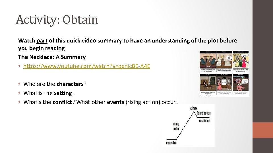 Activity: Obtain Watch part of this quick video summary to have an understanding of