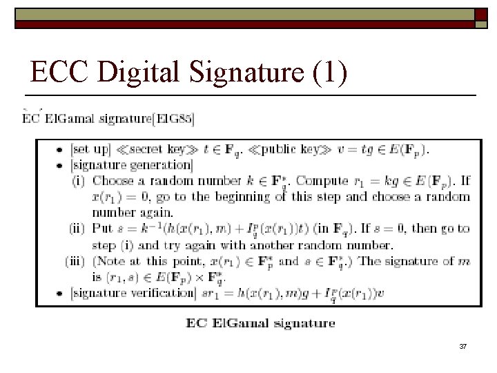 ECC Digital Signature (1) 37 