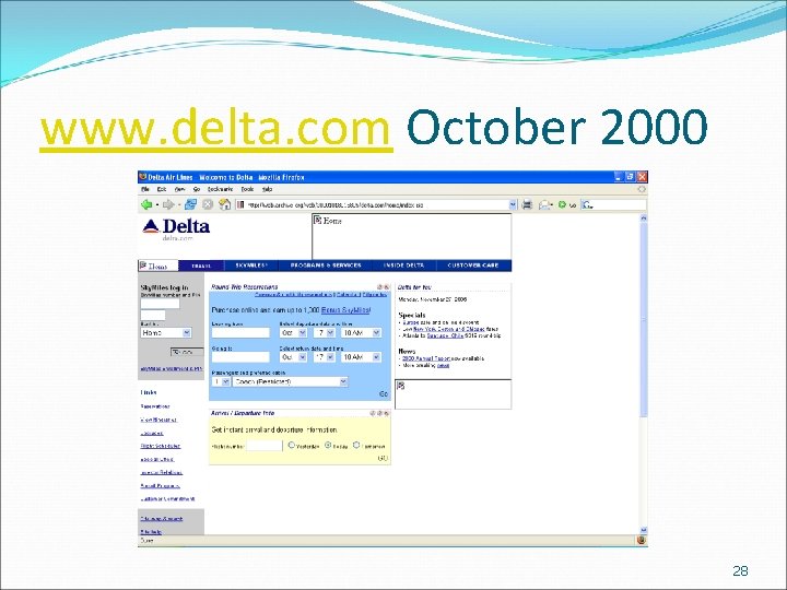 www. delta. com October 2000 28 