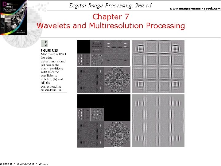Digital Image Processing, 2 nd ed. www. imageprocessingbook. com Chapter 7 Wavelets and Multiresolution Digital Image Processing, 2 nd ed. www. imageprocessingbook. com Chapter 7 Wavelets and Multiresolution