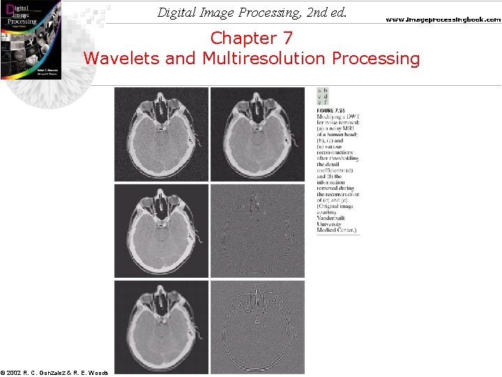 Digital Image Processing, 2 nd ed. www. imageprocessingbook. com Chapter 7 Wavelets and Multiresolution Digital Image Processing, 2 nd ed. www. imageprocessingbook. com Chapter 7 Wavelets and Multiresolution