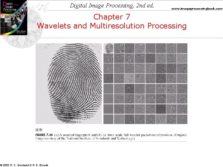 Digital Image Processing, 2 nd ed. www. imageprocessingbook. com Chapter 7 Wavelets and Multiresolution Digital Image Processing, 2 nd ed. www. imageprocessingbook. com Chapter 7 Wavelets and Multiresolution