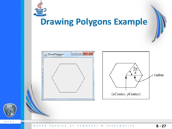 Drawing Polygons Example 8 - 27 