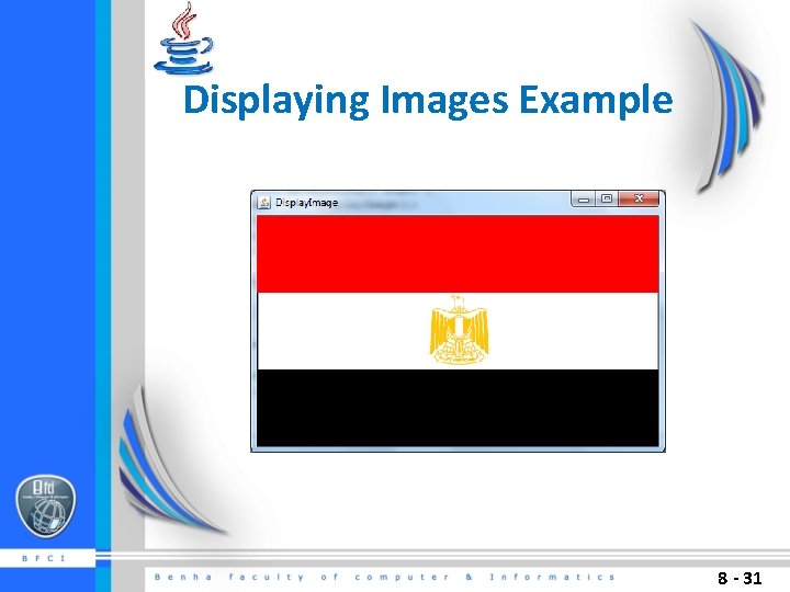 Displaying Images Example 8 - 31 