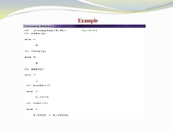 Example Example