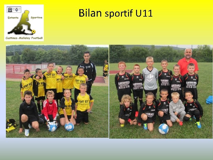 Bilan sportif U 11 