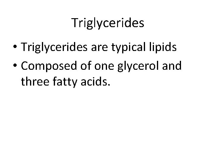 LIPIDS L 2 BIOLOGY What are Lipids Lipids