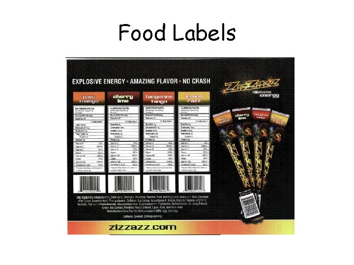 Food Labels 