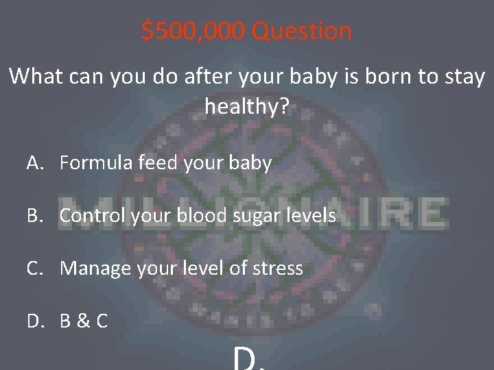Who Wants to Be a Millionaire Life Lines