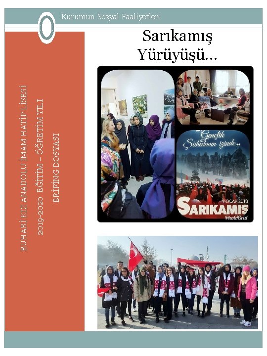 BRİFİNG DOSYASI 2019 -2020 EĞİTİM – ÖĞRETİM YILI BUHARİ KIZ ANADOLU İMAM HATİP LİSESİ