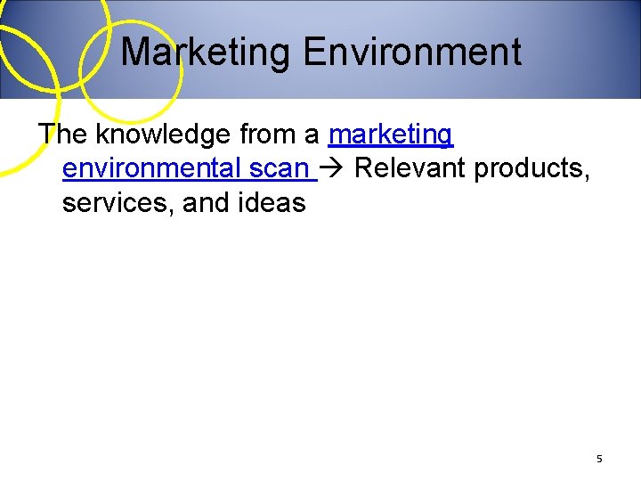 Chapter 2 The Marketing Environment Learning Objectives Understand