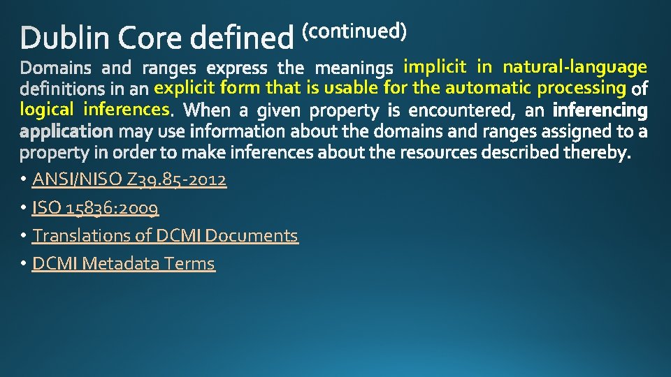 implicit in natural-language explicit form that is usable for the automatic processing logical inferences