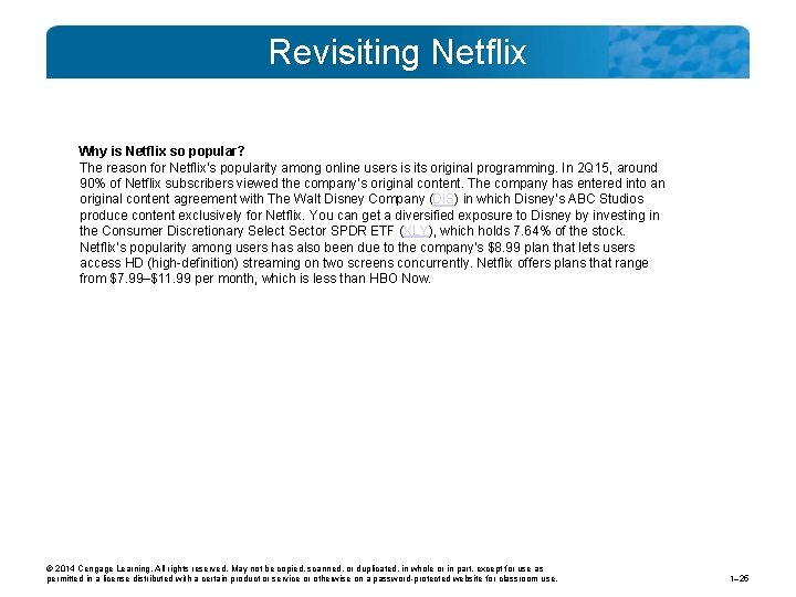 Revisiting Netflix Why is Netflix so popular? The reason for Netflix’s popularity among online