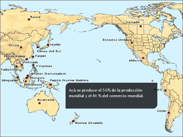 Acá se produce el 56% de la producción mundial y el 46 % del