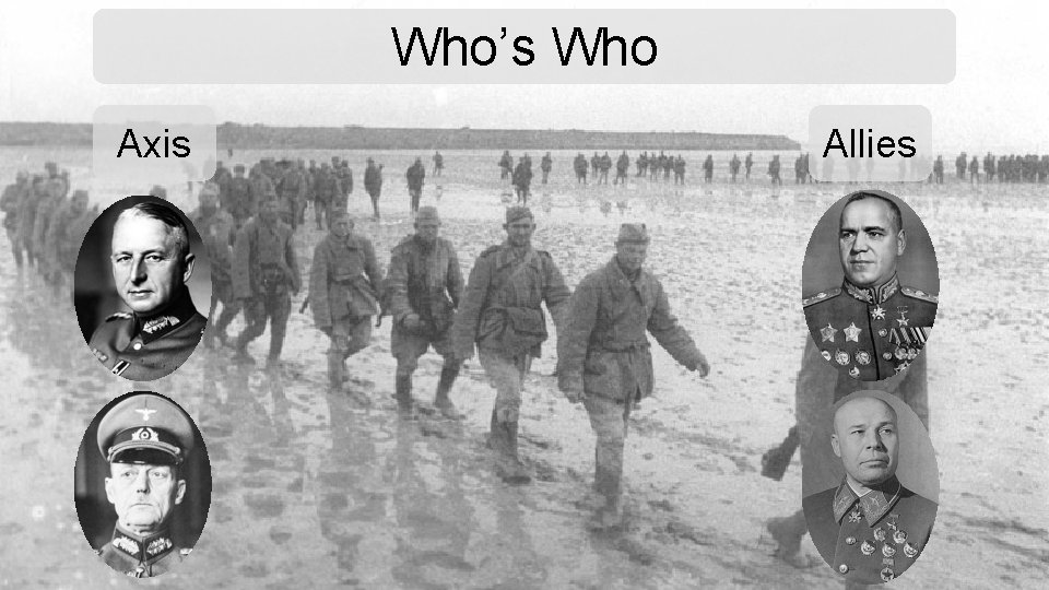 Who’s Who Axis Allies 