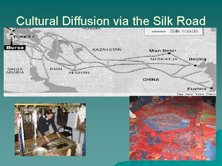 Cultural Diffusion via the Silk Road 