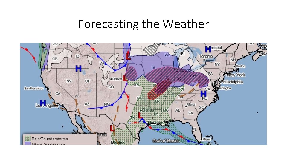 Forecasting the Weather 